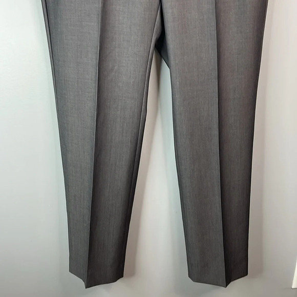 BELLISSIMO NWT Mens Grey Wool Blend Suit Separate Dress Pant Trousers Size 34x32 - Picture 4 of 13